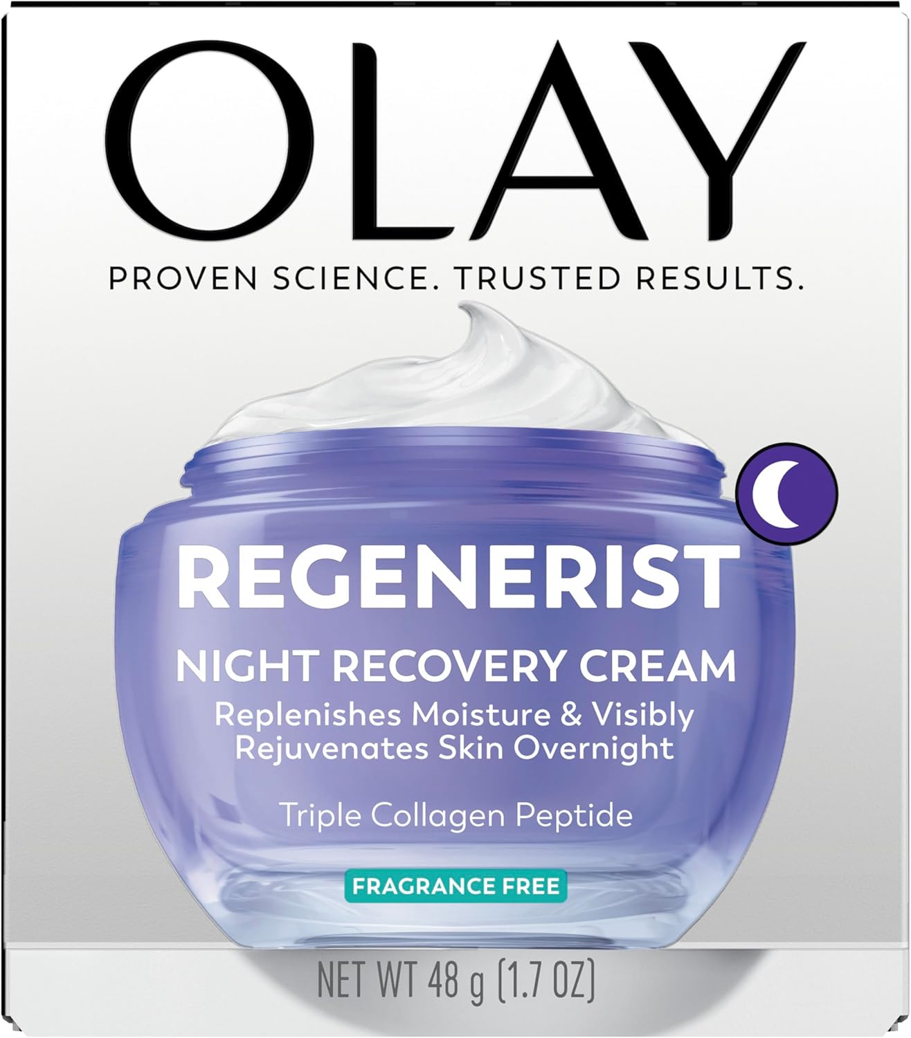 Olay Regenerating Night Cream – Anti-Aging Moisturizer for Your Nightly Self-Care Ritual