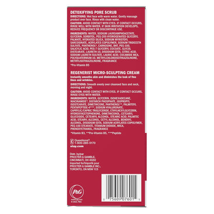 Olay Regenerist Micro-Sculpting Skincare Collection – Premium Anti-Aging Duo for Elevated Skincare