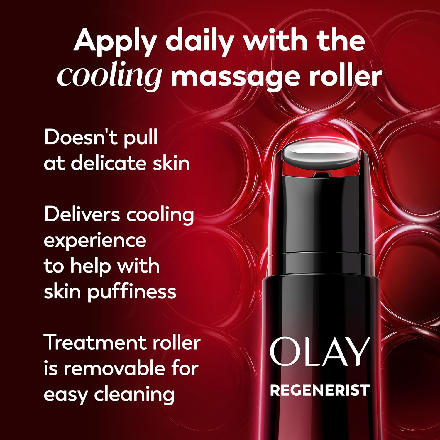 Olay Regenerist Premium Neck & Face Roller – Luxury Anti-Aging System with Cooling Applicator