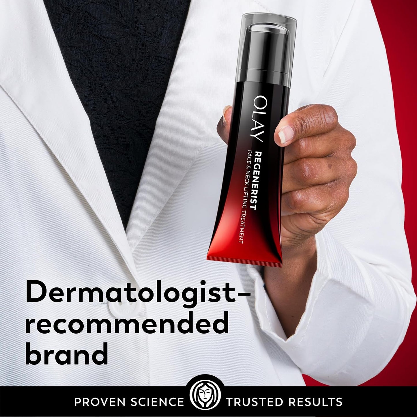 Olay Regenerist Premium Neck & Face Roller – Luxury Anti-Aging System with Cooling Applicator
