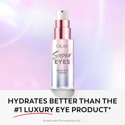 Olay Super Eye Serum – Calming Bedtime Ritual for Refreshed Morning Eyes