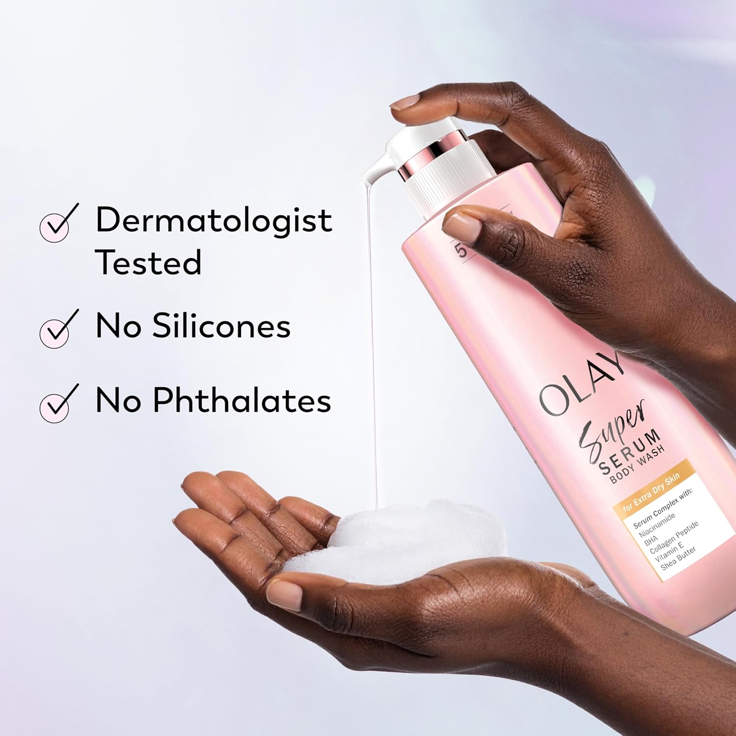 Olay Super Serum Body Wash – Premium Skincare Wash with Luxury Fragrance & Serum-Grade Formula