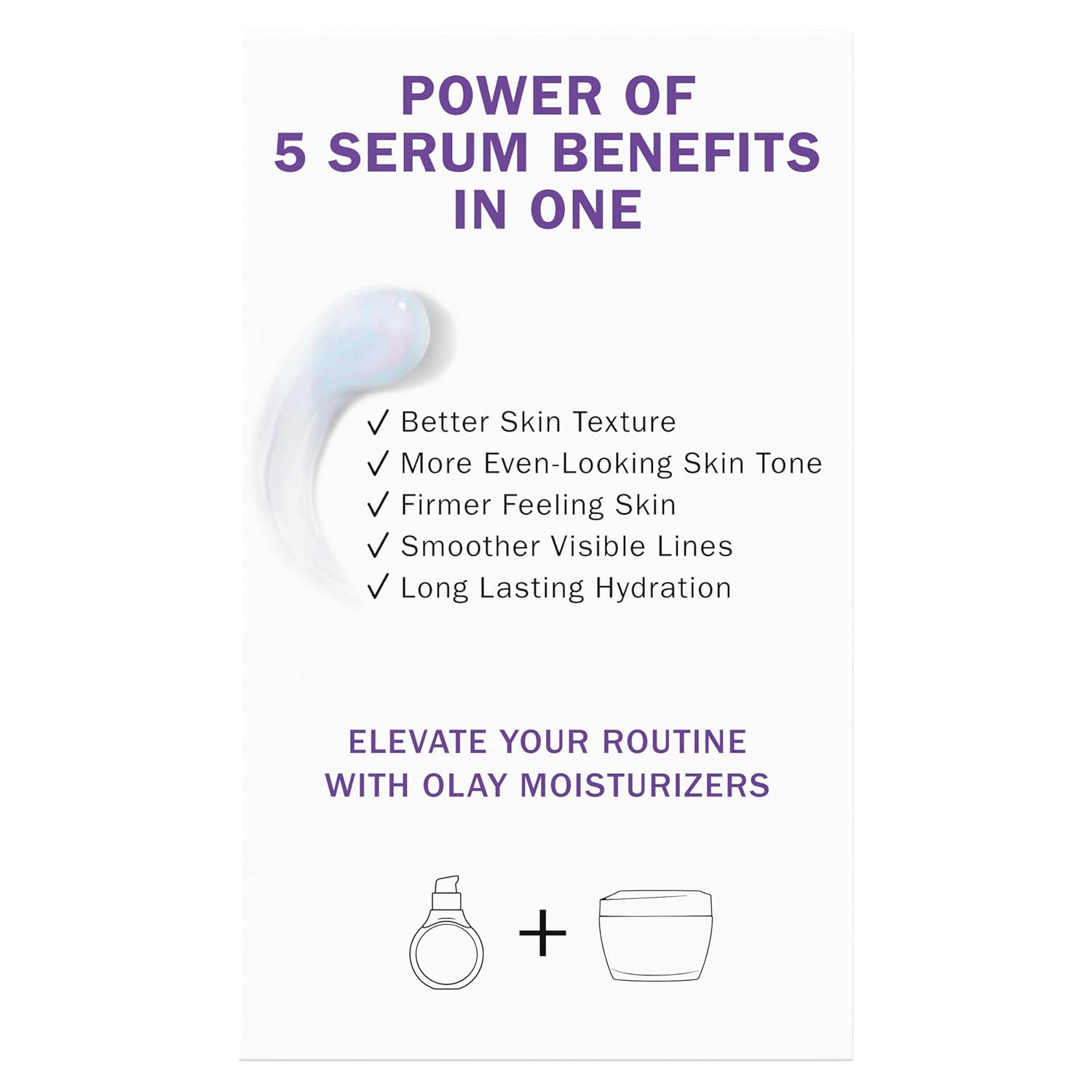 Olay Super Serum Wicked Bundle – Thoughtful Birthday Gift Set for Her with Cleansing Melts and Anti-Aging Serum