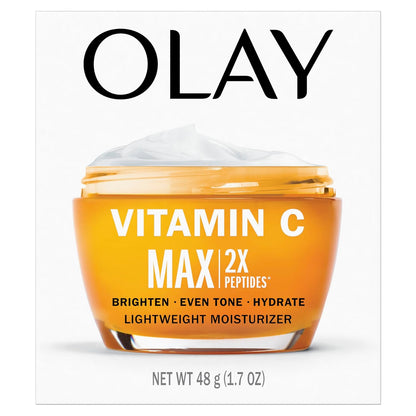 Olay Vitamin C MAX Face Moisturizer Gift Set – Brightening Skincare for Mom, Her Birthday Present