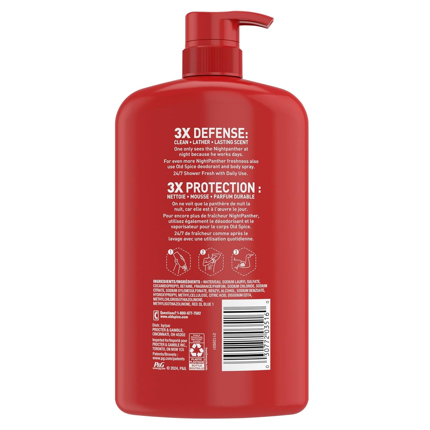 Old Spice 2-in-1 Body and Face Wash – Travel-Sized Versatility for Gym, Locker Room, and Open-Air Showers