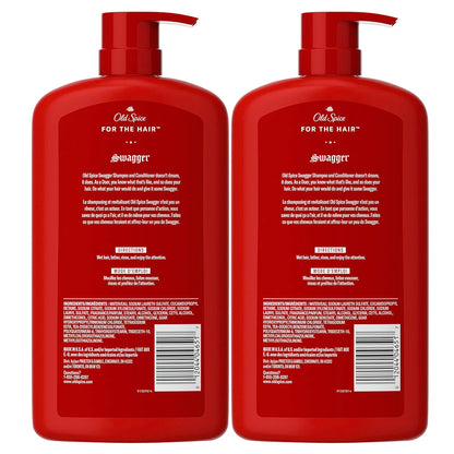 Old Spice 2-in-1 Shampoo and Conditioner Swagger - Streamlined Shower Essential for the Intentional Man's Bathroom