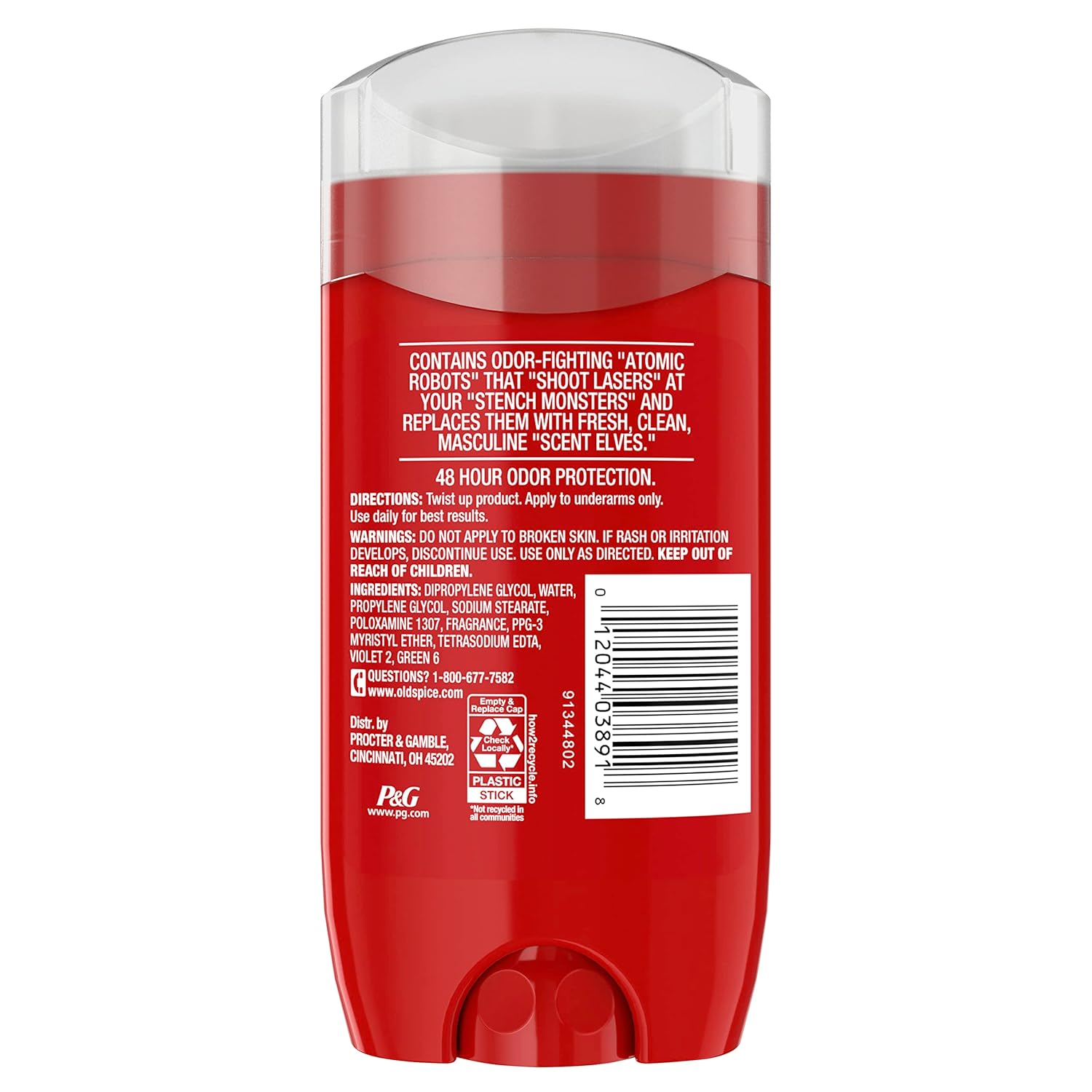 Old Spice Aluminum Free Deodorant for Men – Clean Sport Scent Stick for a Mindful Morning Grooming Routine
