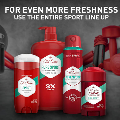 Old Spice Aluminum Free Deodorant for Men – Clean Sport Scent Stick for a Mindful Morning Grooming Routine