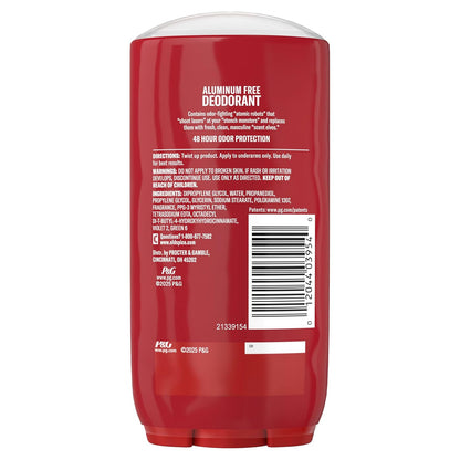 Old Spice Aluminum Free Deodorant for Men, High Endurance Pure Sport, Clean-Scent Daily Ritual for Mindful Morning Routines, 3.0 oz (Pack of 2)