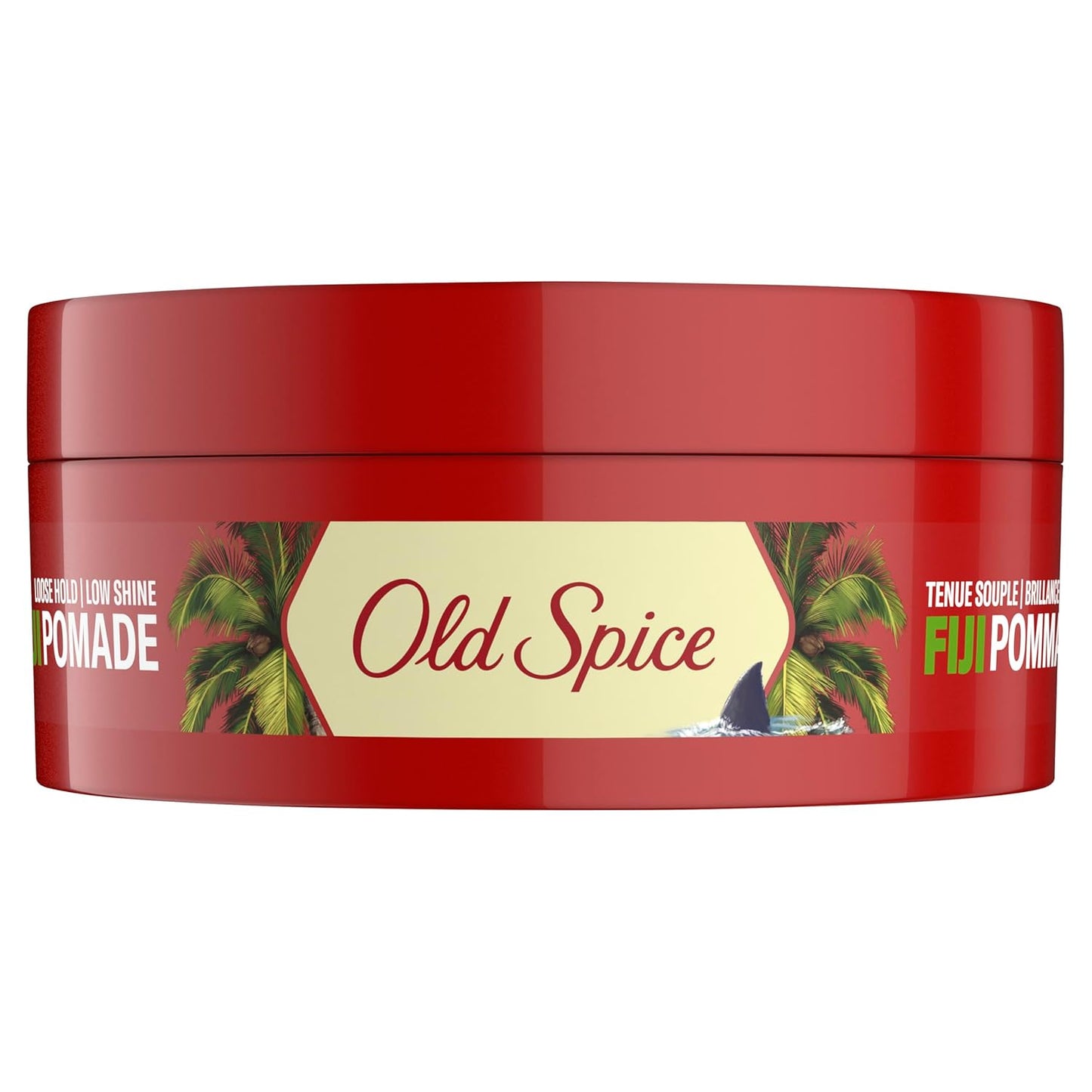 Old Spice Fiji Hair Pomade for Men – Daily Self-Care Grooming Ritual, Matte Finish 2.22 oz