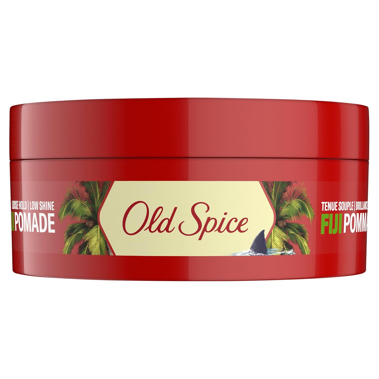 Old Spice Fiji Hair Pomade for Men – Daily Self-Care Grooming Ritual, Matte Finish 2.22 oz