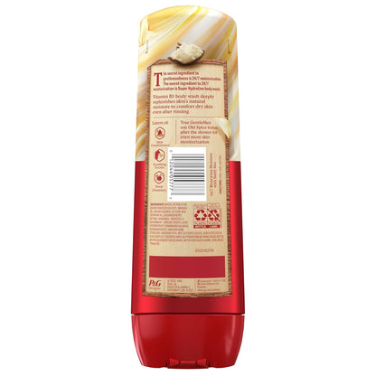 Old Spice GentleMan's Body Wash – Calming Nightly Shower Ritual for Men, 24/7 Hydrating Scent