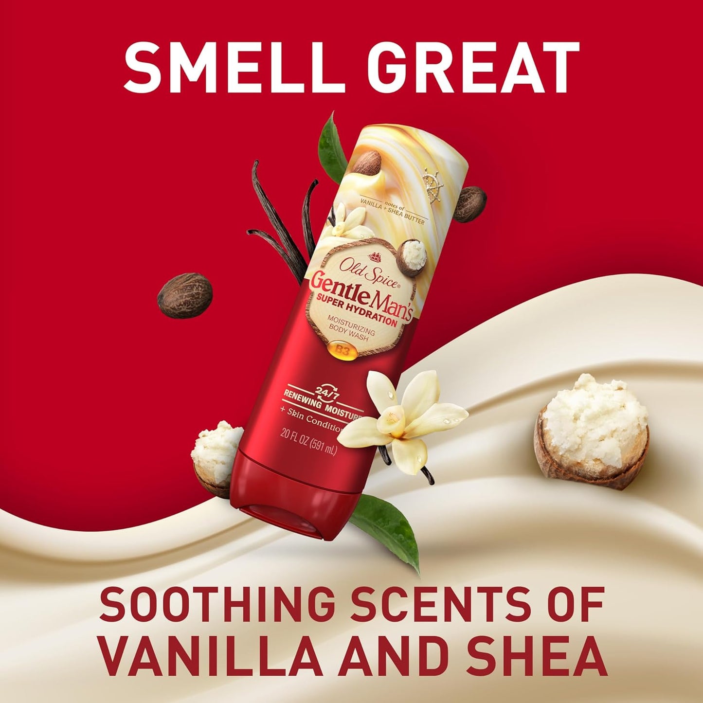 Old Spice GentleMan's Body Wash – Thoughtful Father's Day Gift for Dad, 24/7 Hydrating Scented Shower Care