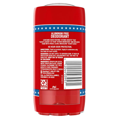 Old Spice High Endurance Aluminum-Free Deodorant for Men, Skin-Safe Fresh Scent Twin Pack for Sensitive Daily Wear