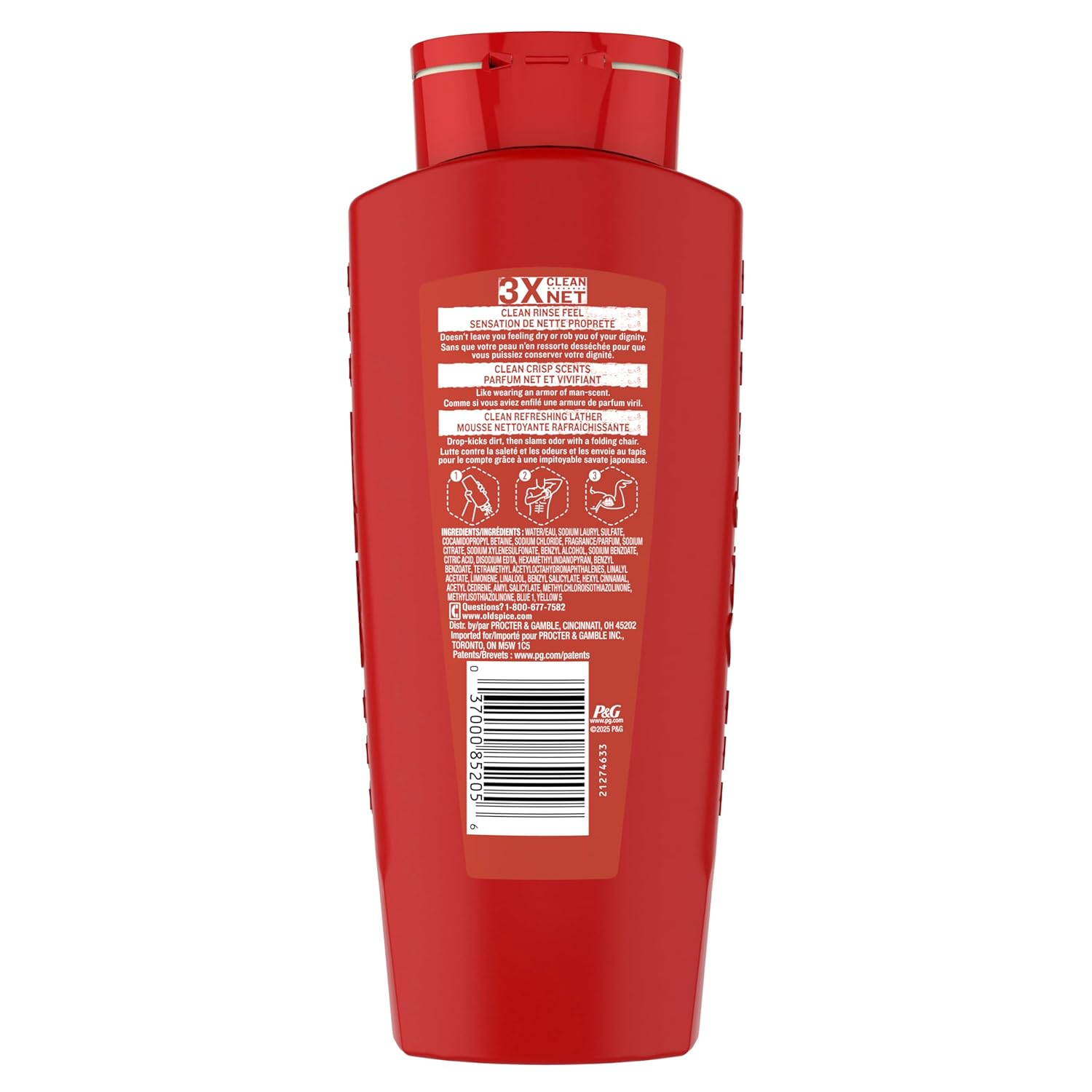 Old Spice High Endurance Body Wash for Men – Mindful Evening Shower Ritual, Calming 3X Defense Self-Care Routine