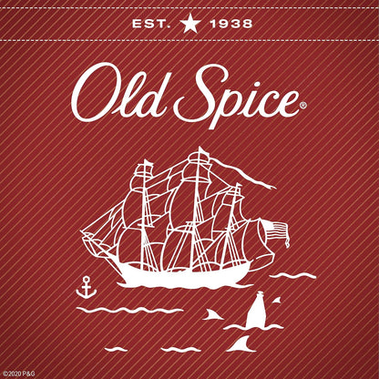 Old Spice Men's Antiperspirant & Deodorant – Outdoor and Patio Day Freshness with Fiji Scent, 3.4 oz Invisible Solid Pack of 3