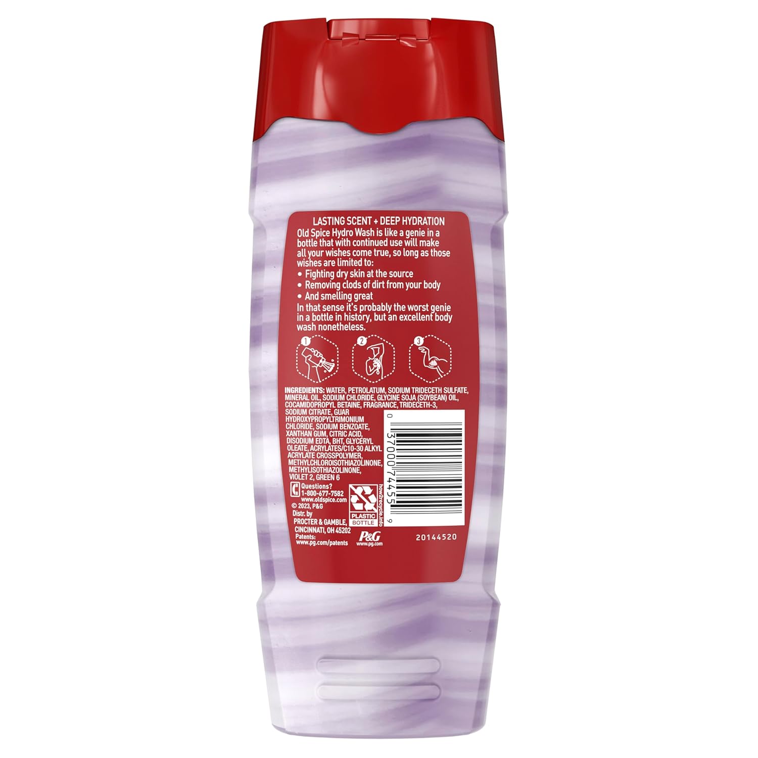 Old Spice Smoother Swagger Body Wash 4-Pack – Daily Hydrating Shower Ritual for Men with Dry Skin