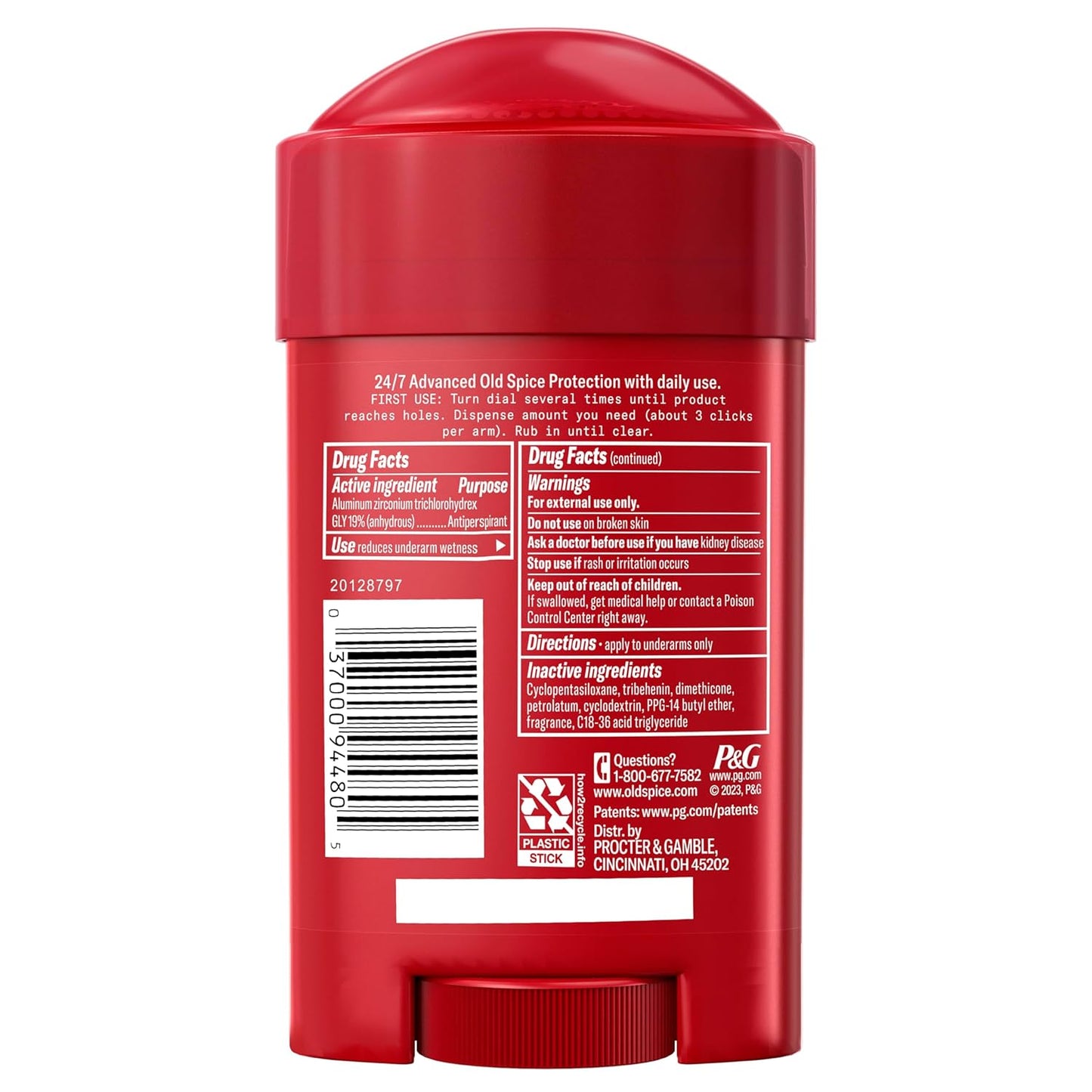 Old Spice Swagger Antiperspirant Deodorant for Men – Post-Workout Freshness Ritual with Cedarwood Scent and 48-Hour Protection