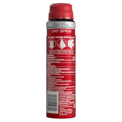 Old Spice Swagger Dry Spray Antiperspirant for Men – Practical Birthday Gift for Dad, Husband, or Brother, 24/7 Odor Protection Pack of 3