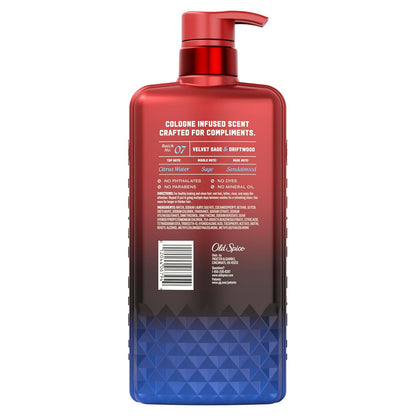 Old Spice The Spice Alchemist Mens Shampoo – Barbershop-Grade Cologne Experience for the Modern Gentleman