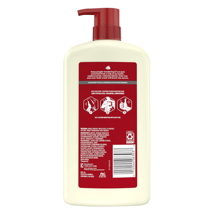 Old Spice Volcano Body Wash for Men, 30 oz – Birthday Gift for Him with Dark Cedar and Amber Long-Lasting Scent
