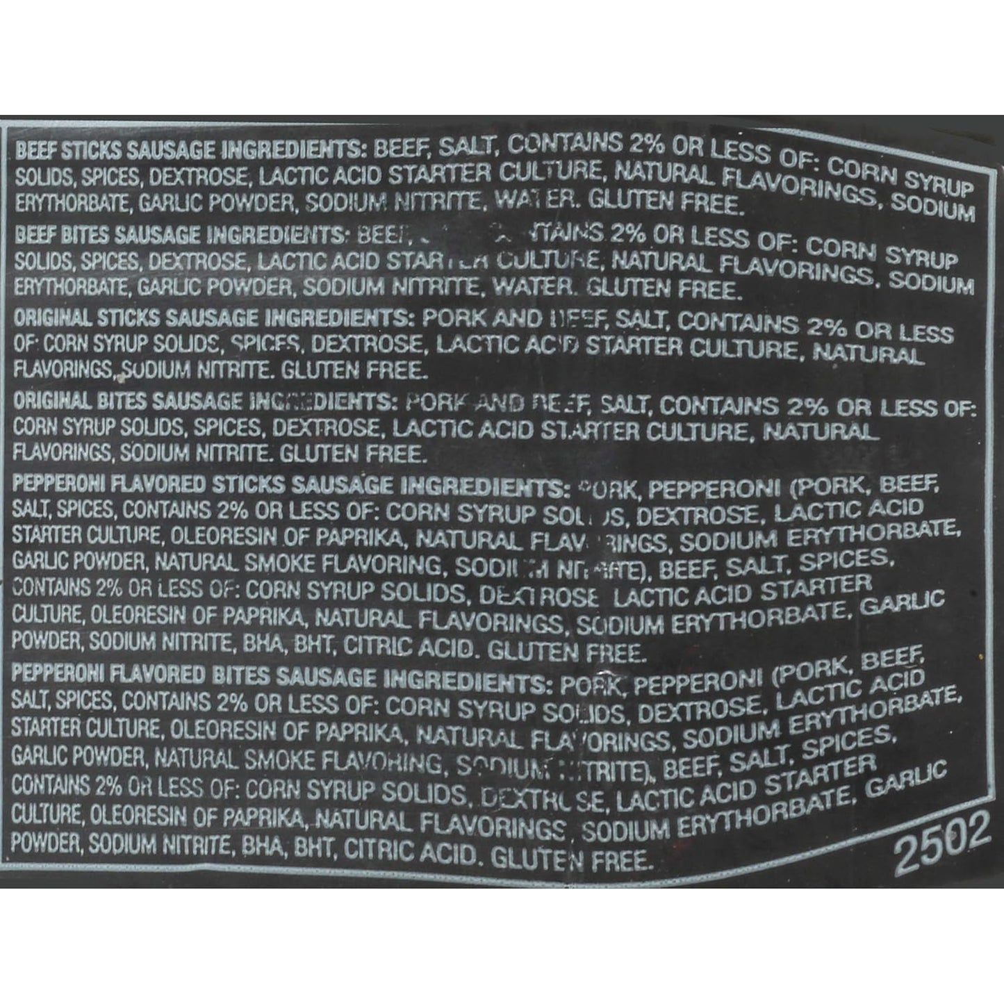 Old Wisconsin Beef Sausage Snack Sticks – Shelf Stable Trail Snack for Hikers and Hunters