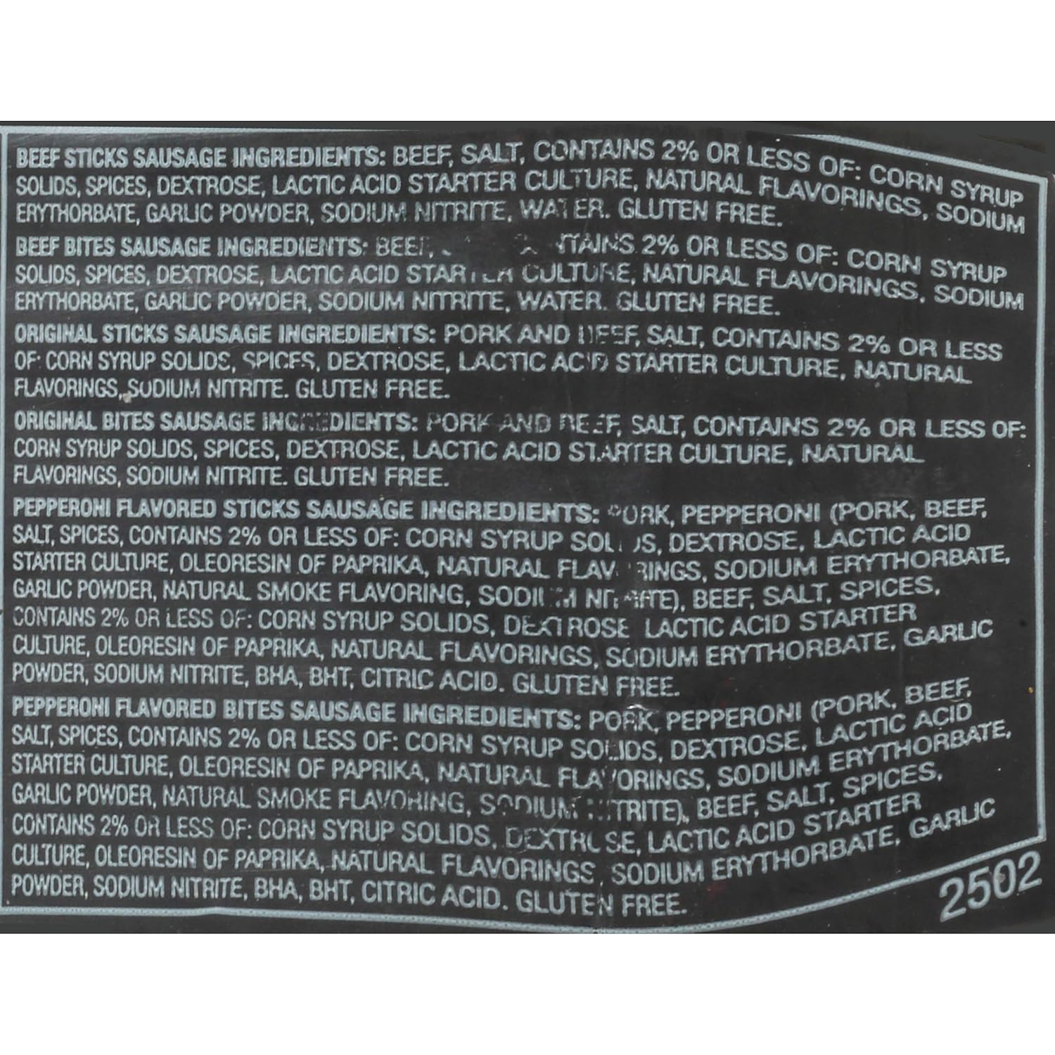 Old Wisconsin Beef Sausage Snack Sticks – Shelf Stable Trail Snack for Hikers and Hunters