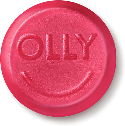 OLLY Undeniable Beauty Gummy – Morning Wellness Routine Supplement for Radiant Hair Skin and Nails, Grapefruit