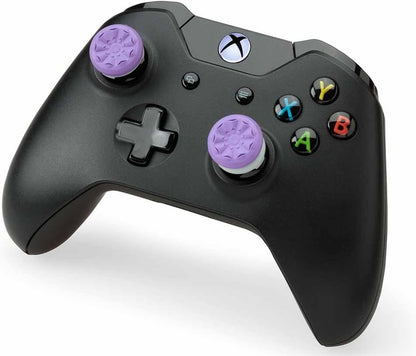 one mid-rise concave thumbstick adding 6.5mm of height to the left analog stick for enhanced movement control