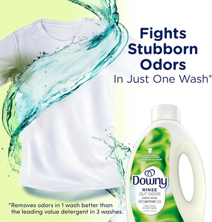 one-wash odor-removal chemistry targeting set-in smells at the fiber level