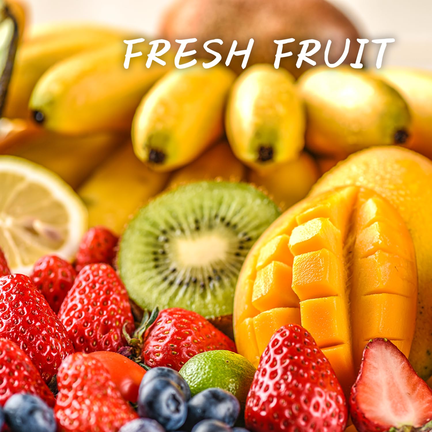 ONETANG Freeze-Dried Mixed Fruit, Daycare Snack Bag Filler, Allergen-Free Toddler Friendly Fruit Packs