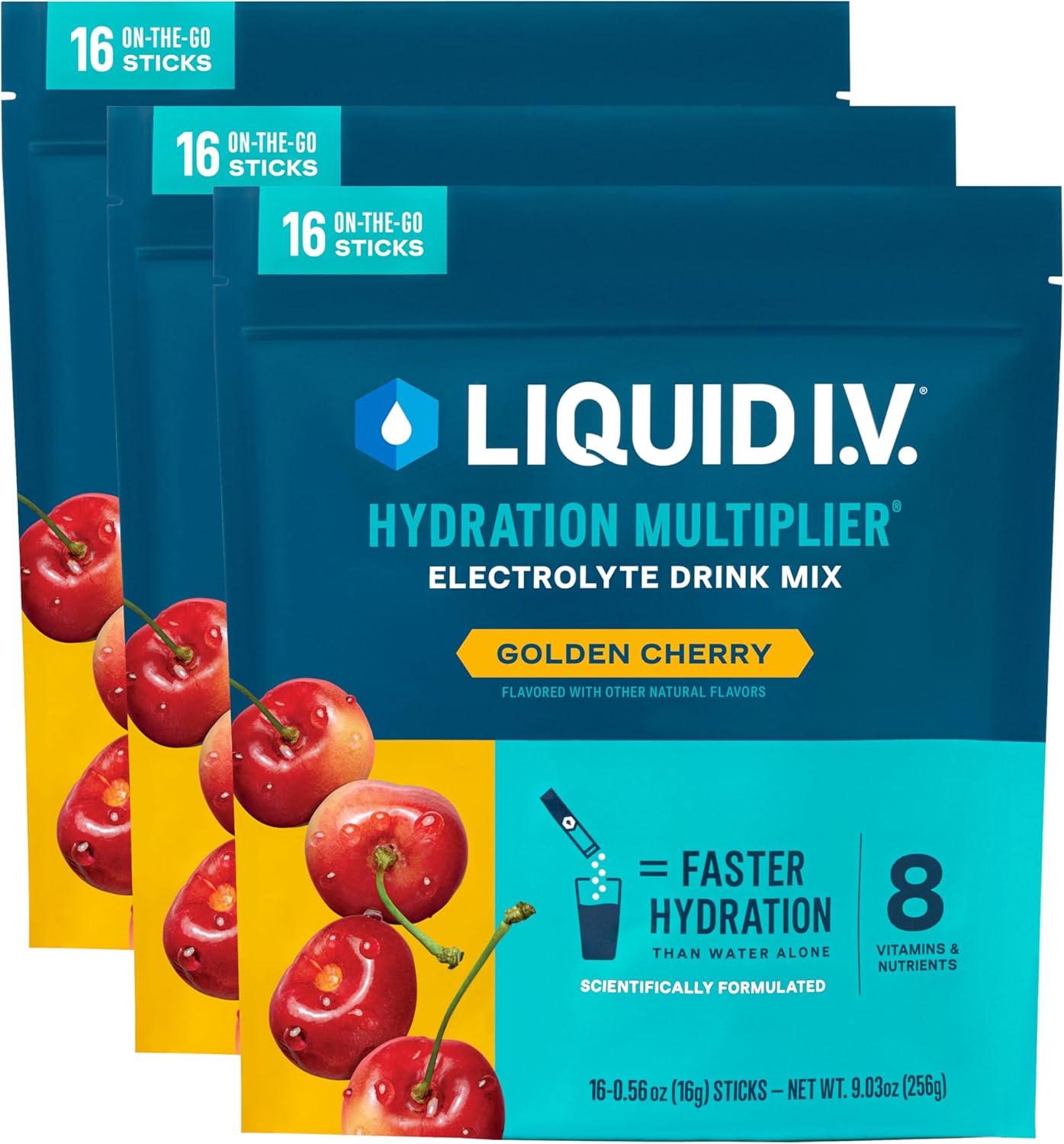 optimized electrolyte ratio powered by liv hydrascience formula