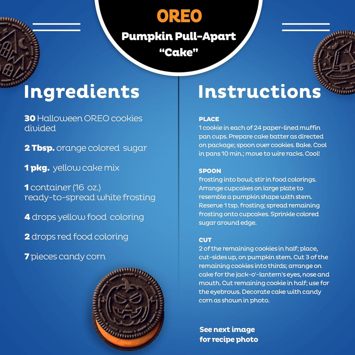 OREO Boo! Halloween Cookie Snack Packs – Individually Wrapped Classroom Treats for School Parties
