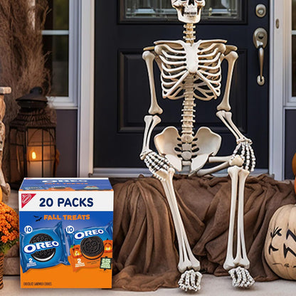 OREO Boo! Halloween Cookie Snack Packs – Individually Wrapped Classroom Treats for School Parties