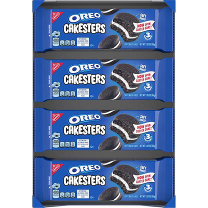 OREO Cakesters Soft Snack Cakes – Office Pantry Snack Packs for Desk-Side Treats