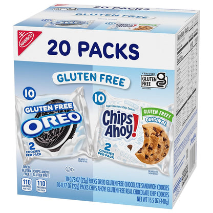 OREO & CHIPS AHOY! Gluten Free Cookies – Mindful Two-Cookie Portion for Calorie-Controlled Evening Treats