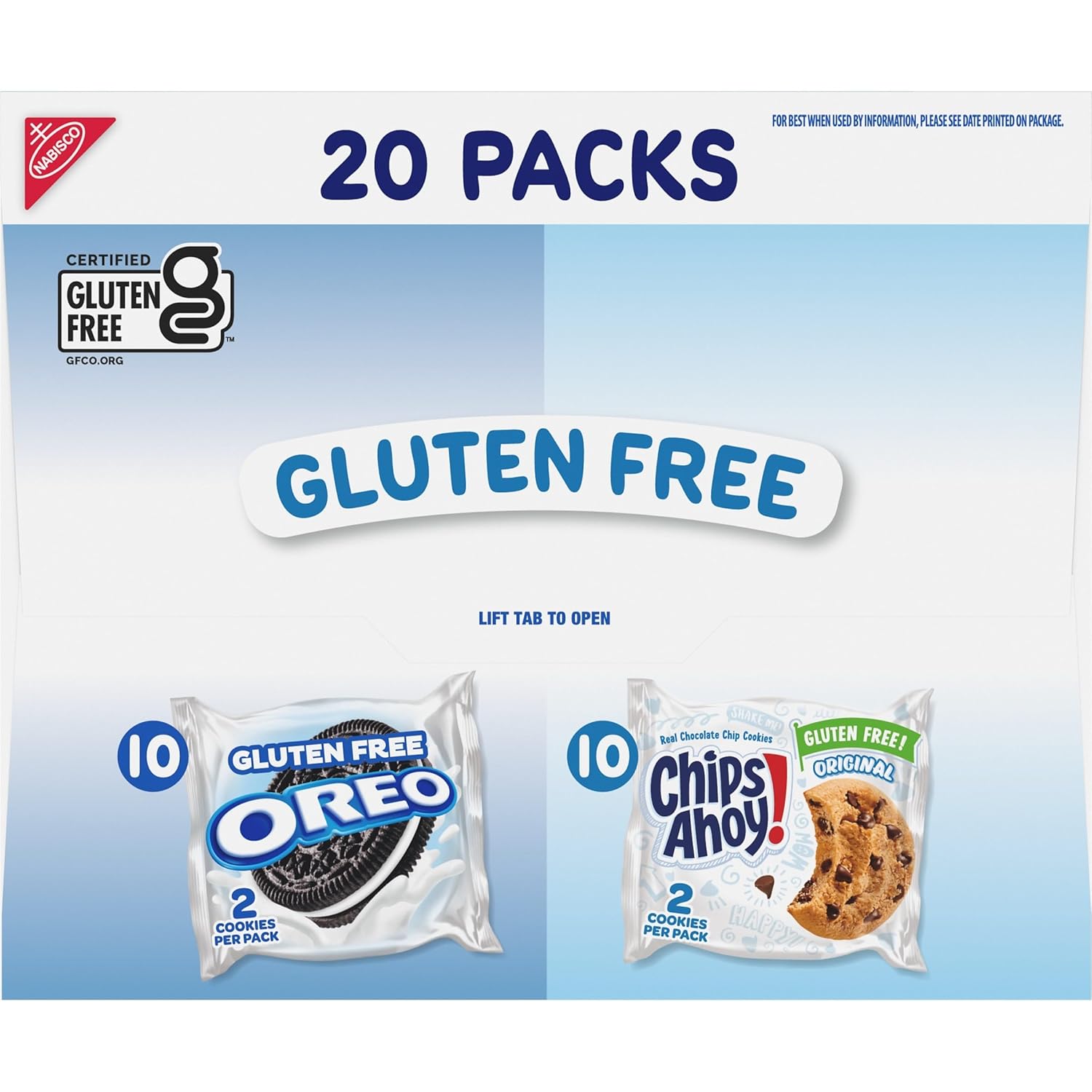 OREO & CHIPS AHOY! Gluten Free Cookies – Mindful Two-Cookie Portion for Calorie-Controlled Evening Treats