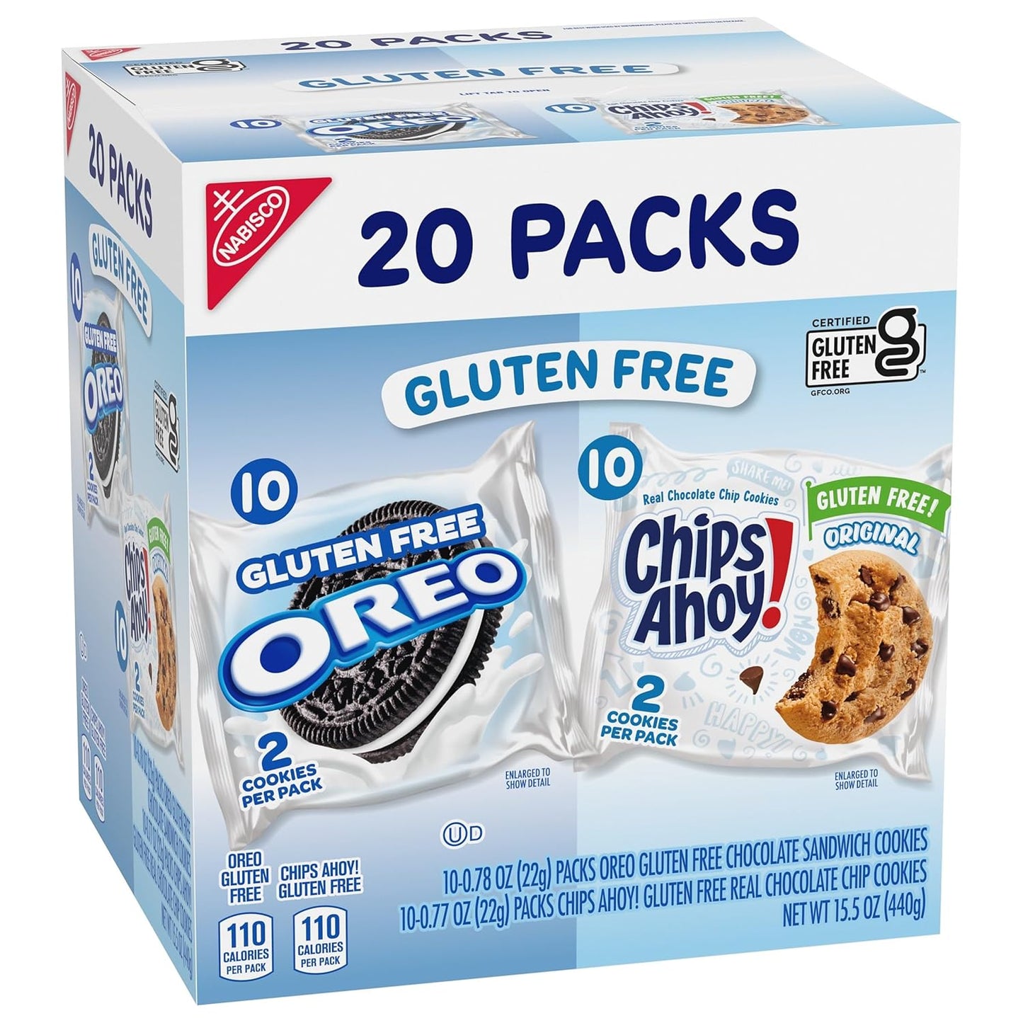 OREO & CHIPS AHOY! Gluten Free Cookies – Mindful Two-Cookie Portion for Calorie-Controlled Evening Treats