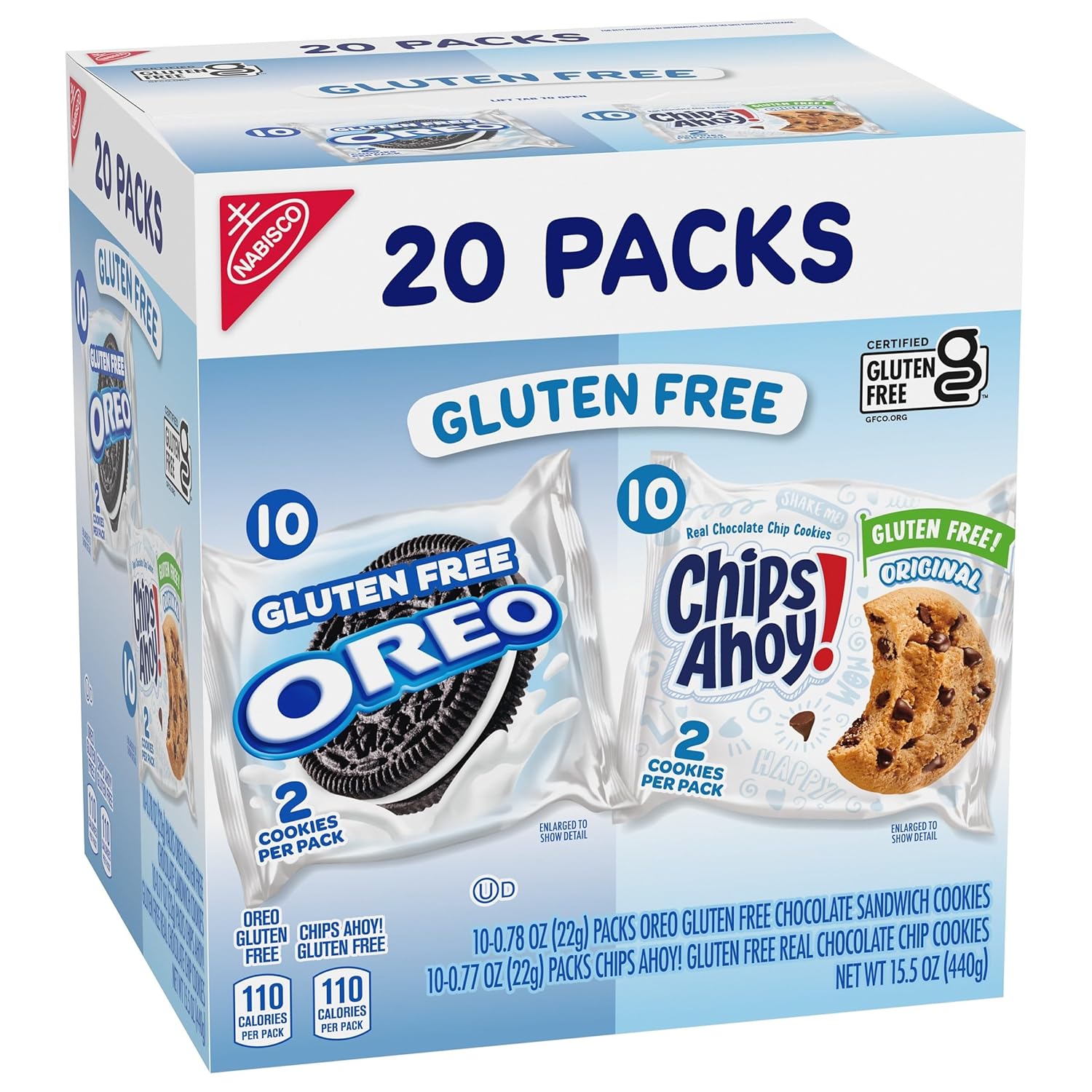 OREO & CHIPS AHOY! Gluten Free Cookies – Mindful Two-Cookie Portion for Calorie-Controlled Evening Treats