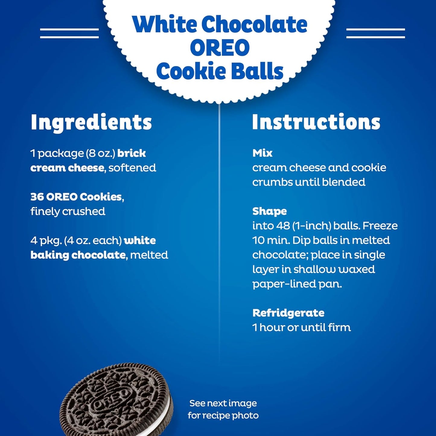 OREO Chocolate Sandwich Cookies, Family Size 3-Pack – Office Break Room Shared Snack, Resealable Pouches