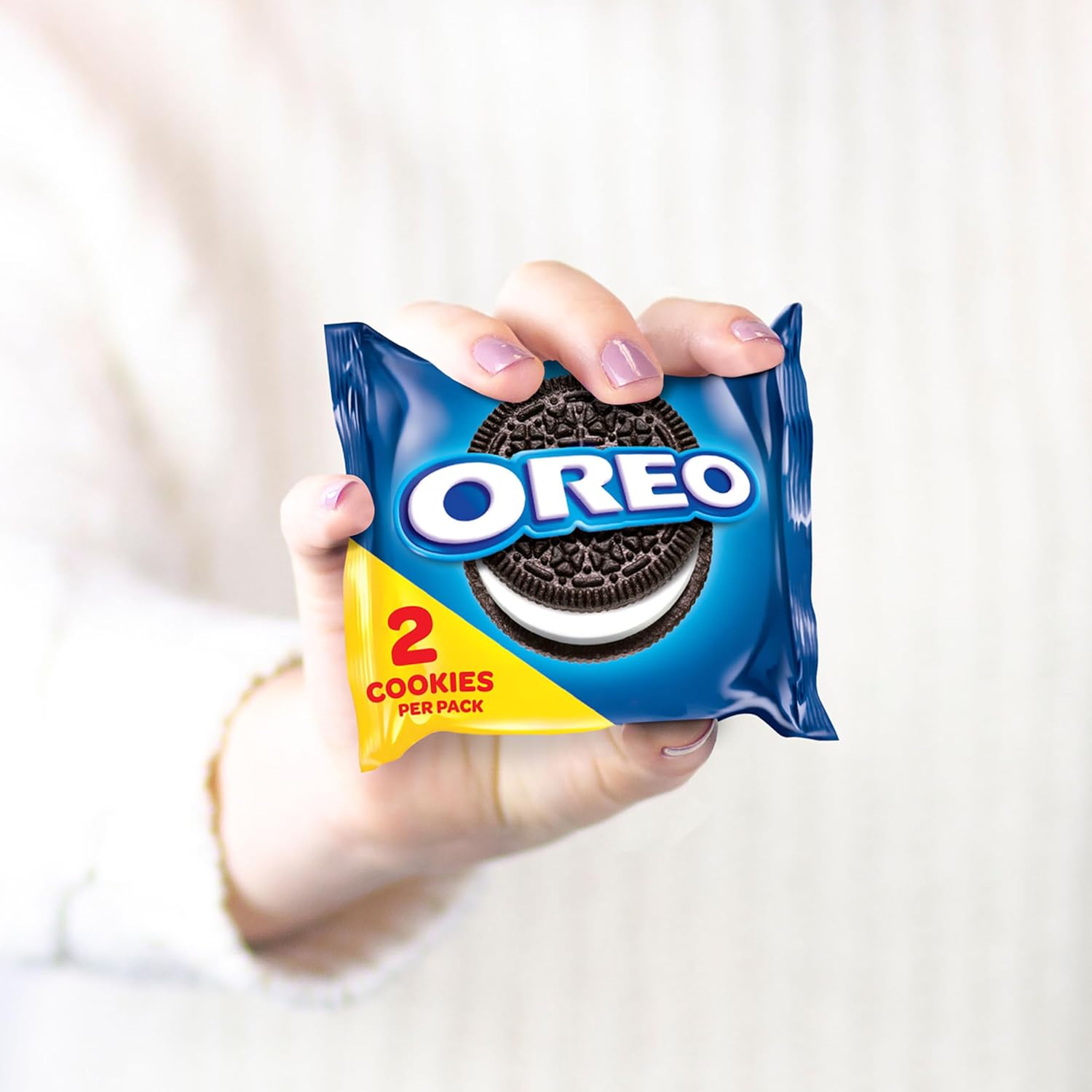 OREO Original Sandwich Cookies, 60 Snack Packs for Halloween Treat Bowls and Birthday Goody Bags