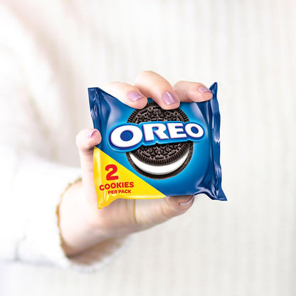 OREO Original Sandwich Cookies, 60 Snack Packs for Halloween Treat Bowls and Birthday Goody Bags