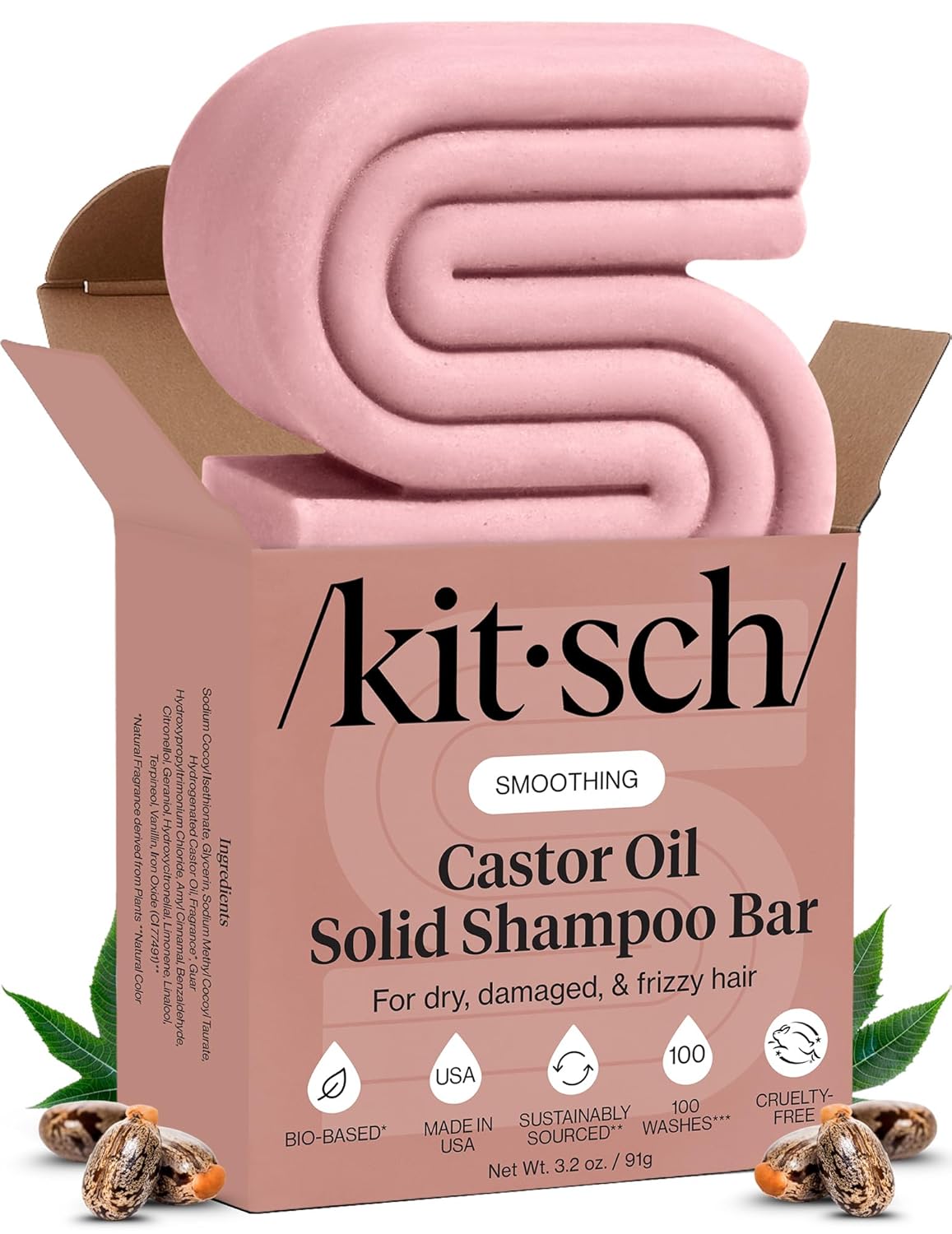 organic cold-pressed castor oil for scalp nourishment and circulation