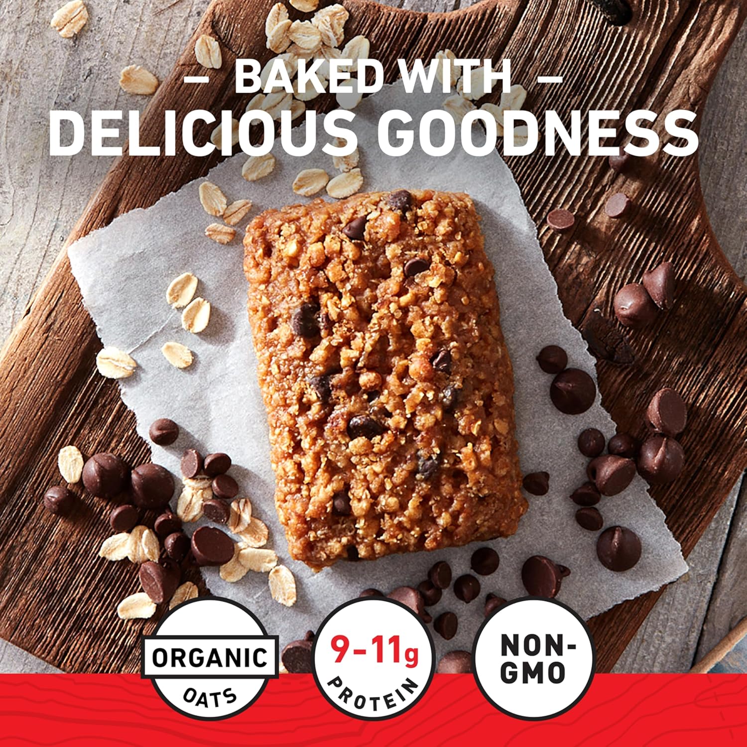 organic rolled oats base with no high-fructose corn syrup