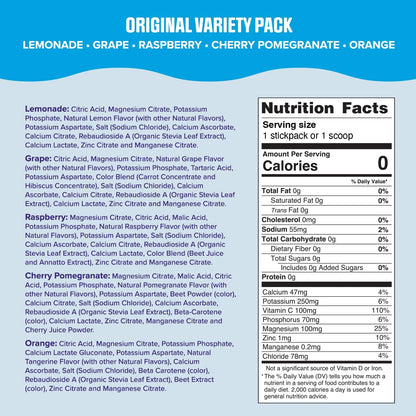 organic stevia leaf extract as the natural sweetener