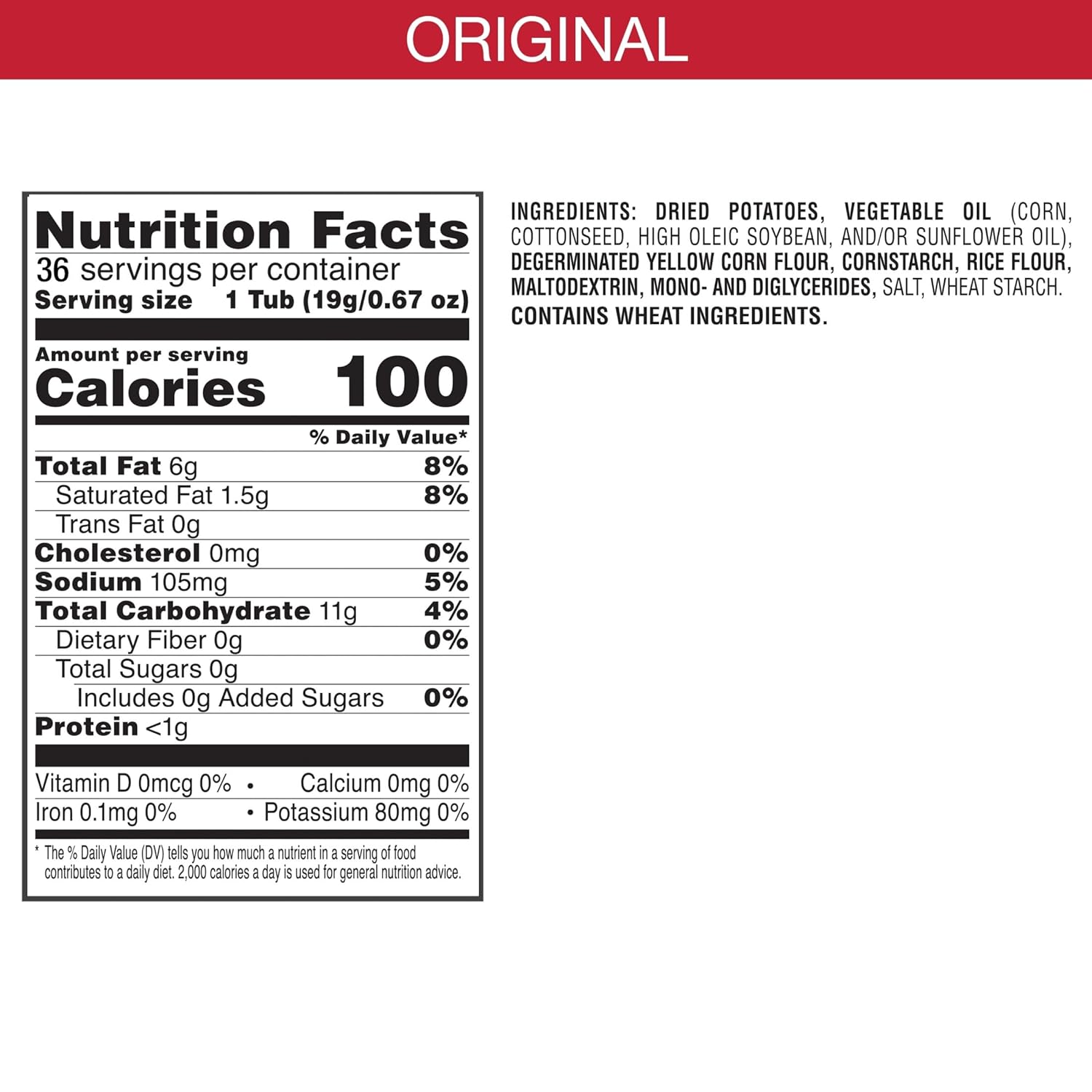 original salted potato crisp seasoning edge to edge