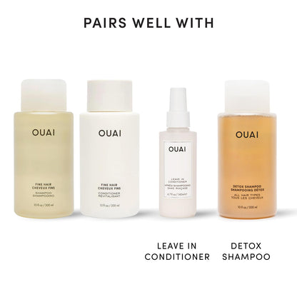 OUAI Fine Shampoo and Conditioner Set - Elegant Birthday Gift for Her, Volumizing Hair Care Duo