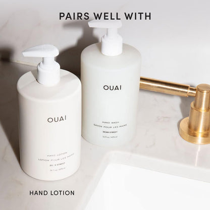 OUAI Hand Wash, Dean Street - Mindful Hand Cleansing Ritual for Nightly Self-Care Routine, Calming Oil-Based Soap