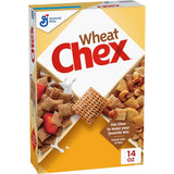 Wheat Chex Cereal – Kid-Friendly Lunchbox Snack for School Days, 14 oz Box