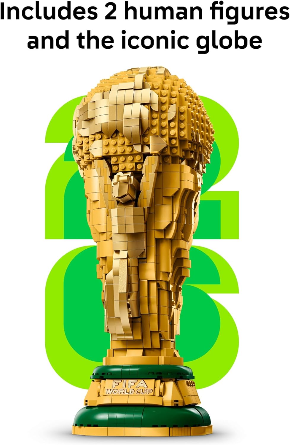 over 14.5 inches (36 cm) tall finished model suitable for prominent display